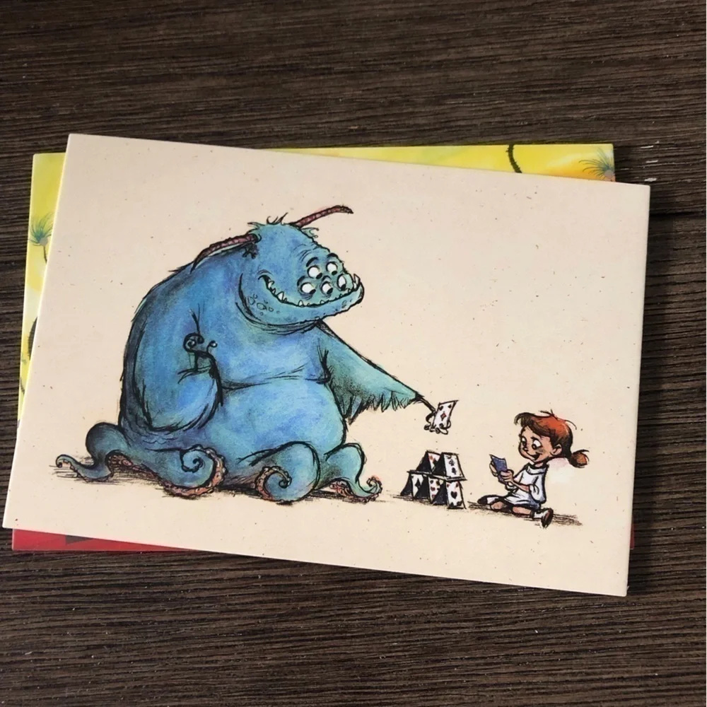 Disney Pixar Movie Postcards: Monster's INC. 6 pack.